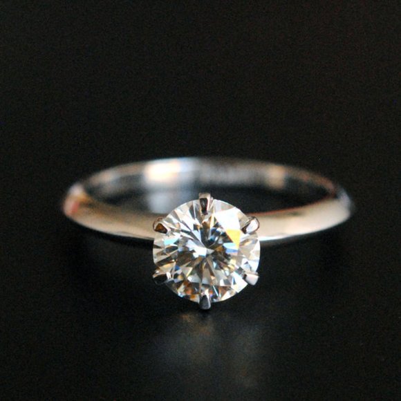 Certified 1ct. t.w. Diamond Solitaire Engagement Ring - Picture 3 of 16